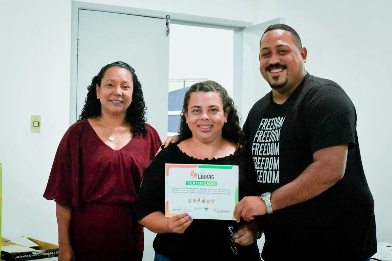 Camacã: Prefeitura de Camacã promoveu primeiro Curso de Libras